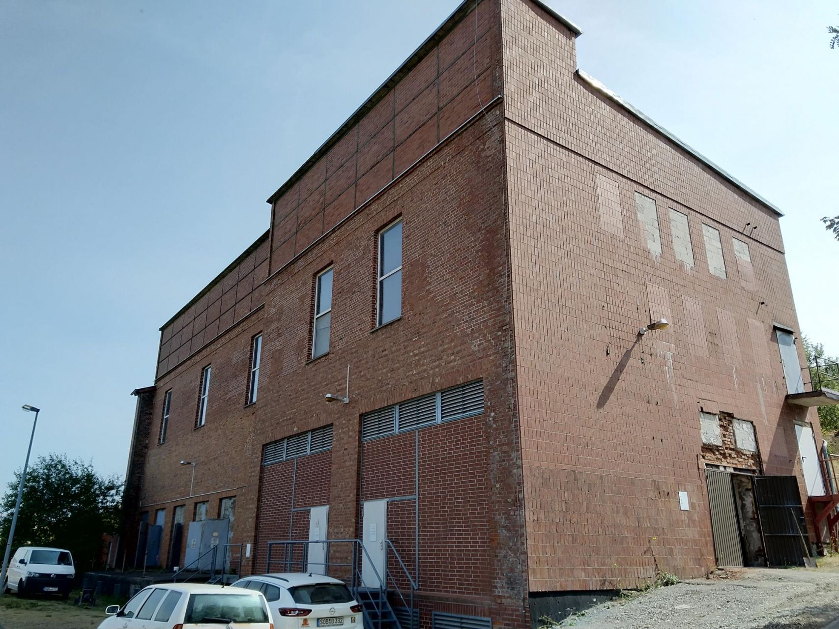 Abbruch 20-kV-Trafogebäude LMBV